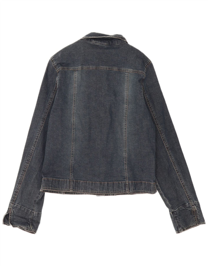 SASHA Damen Jeansjacke UK 12 Medium Navy Blue