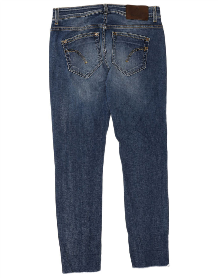 Dondup Damen Slim Jeans W29 L27 Blaue Baumwolle