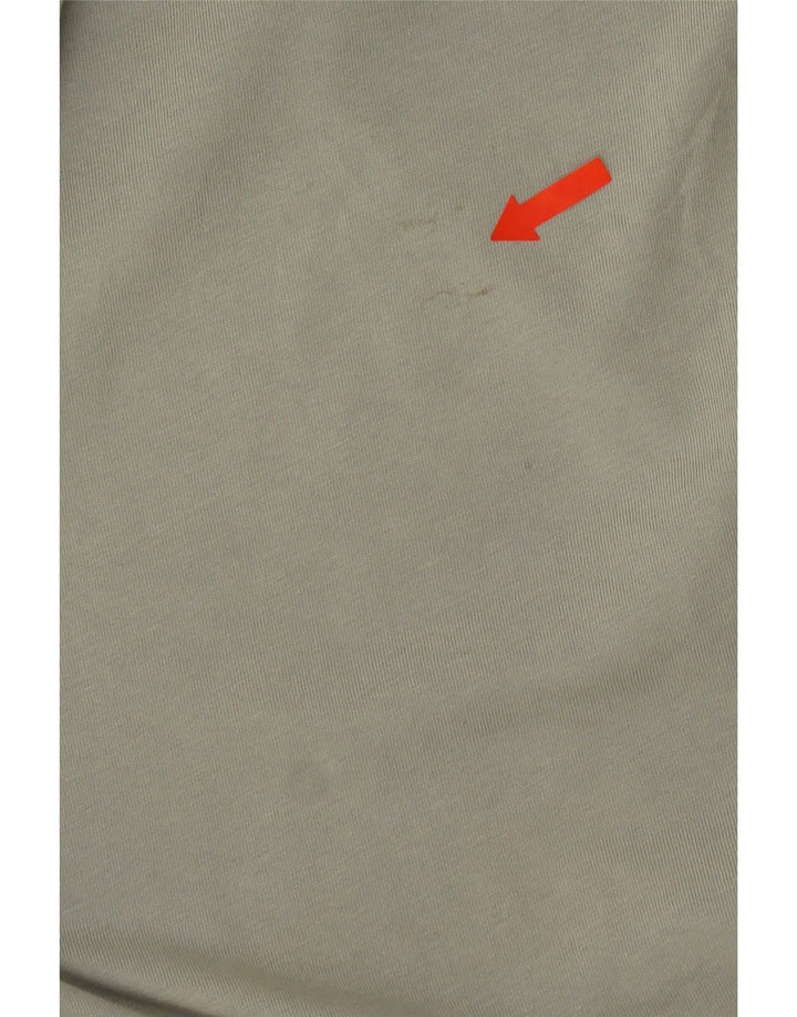 CALVIN KLEIN Herren T-Shirt Top Small Grau Baumwolle