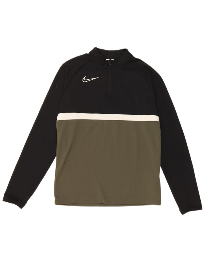 Nike Dri Fit Pullover-Trainingsanzug für Jungen, 12–13 Jahre, Größe L, Grün