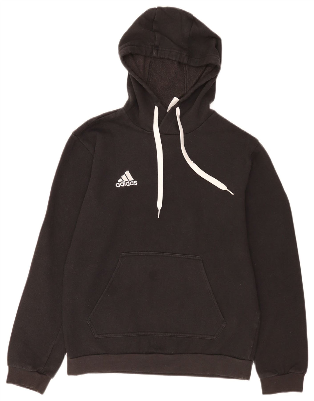 Adidas Herren Kapuzenpullover Small Schwarz Baumwolle