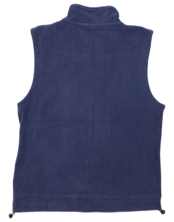Kanada Herren Fleeceweste UK 42 XL Blau Polyester