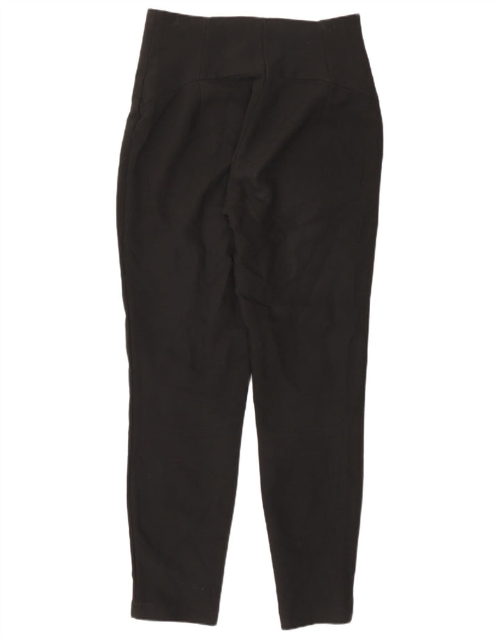 Schmale Freizeithose für Damen von Zara, Größe M, W28, L28, Schwarz