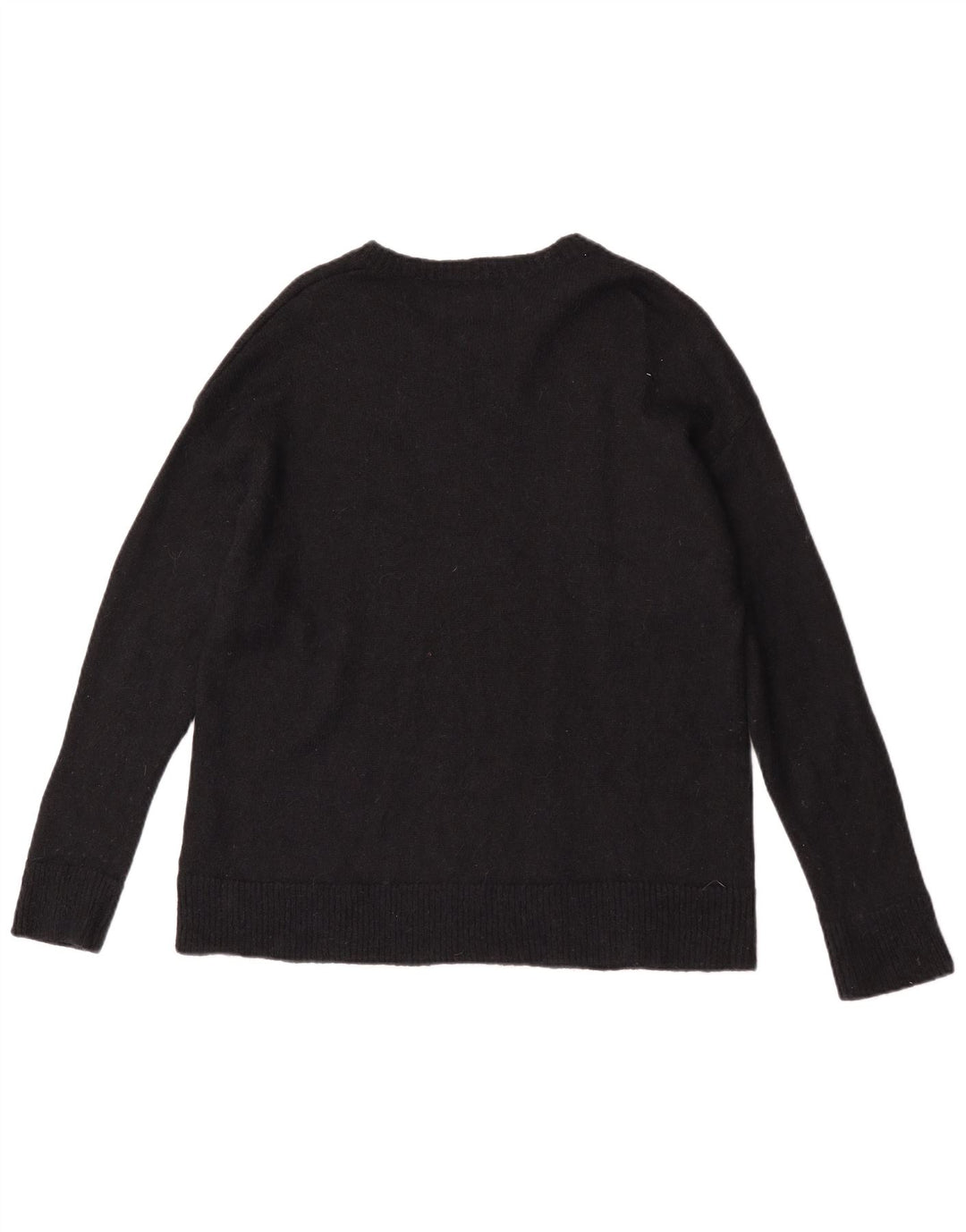 Calvin Klein Jeans Herren Pullover mit grafischem U-Boot-Ausschnitt, Mittelschwarz