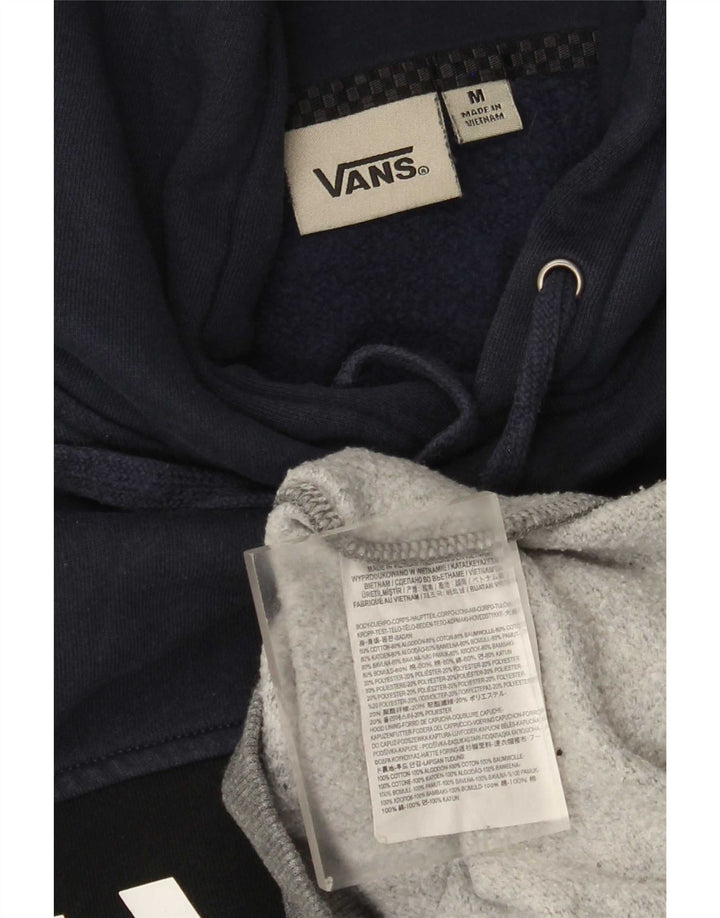 Vans Herren-Kapuzenpullover mit Grafik, mittelgroß, mehrfarbig, Colourblock-Baumwolle