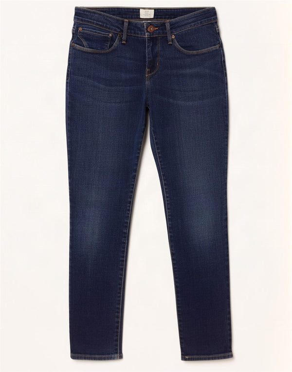 Levi's Damen Curve Low Skinny Jeans US 10 Large W30 L28 Marineblaue Baumwolle