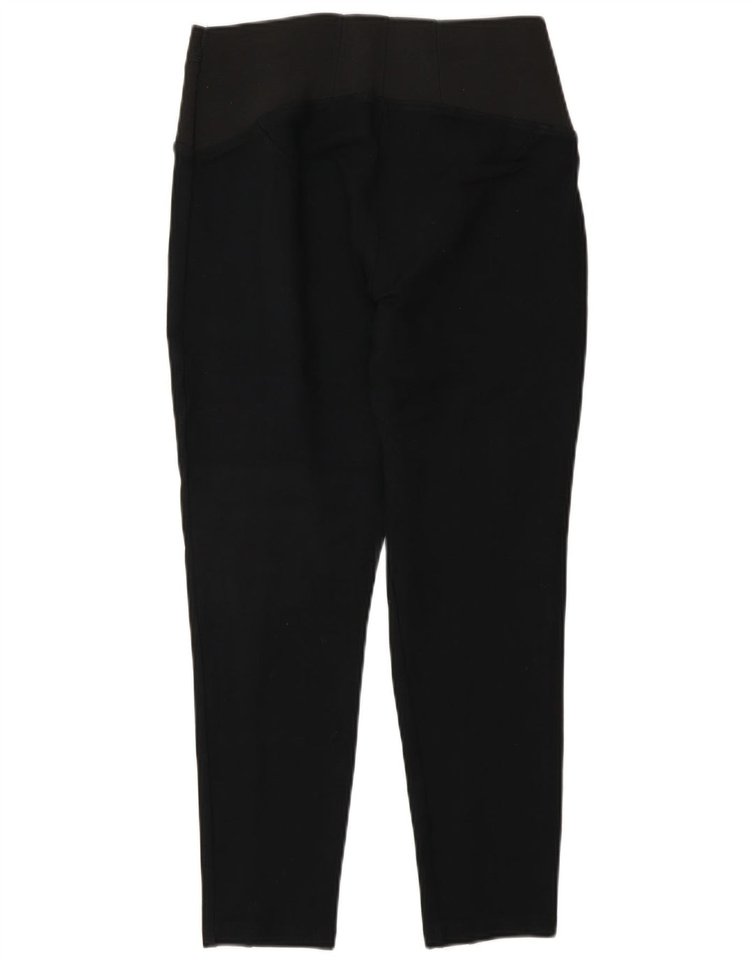 Marks & Spencer Damen Crop Leggings UK 12 Mittelschwarze Viskose