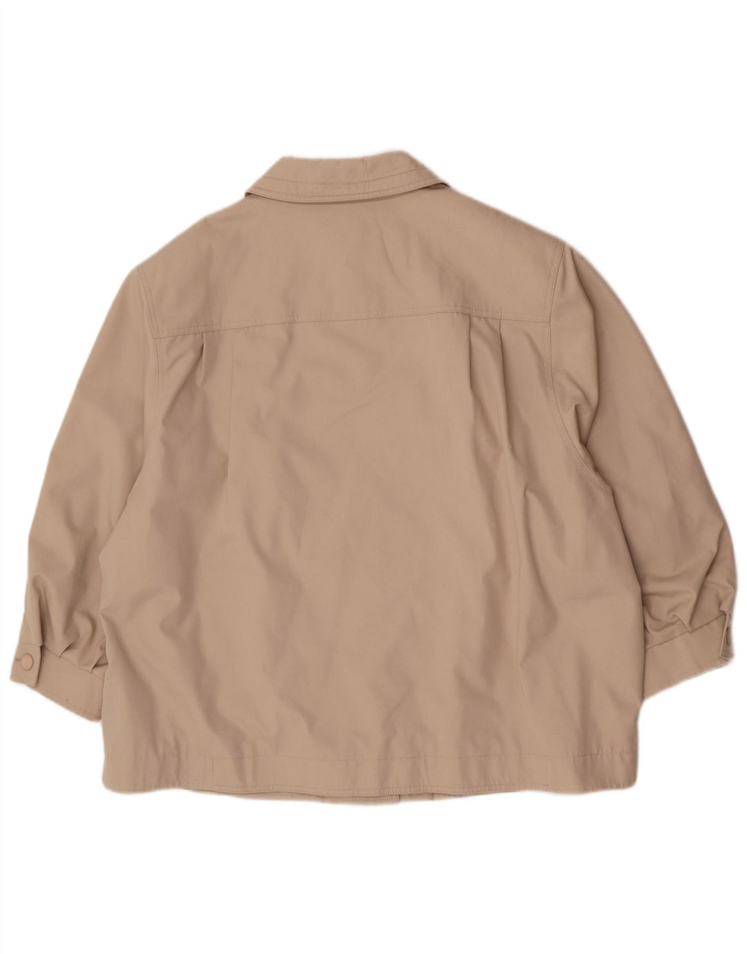 Louisoder Damen Kurzmantel EU 50 3XL Beige Polyester