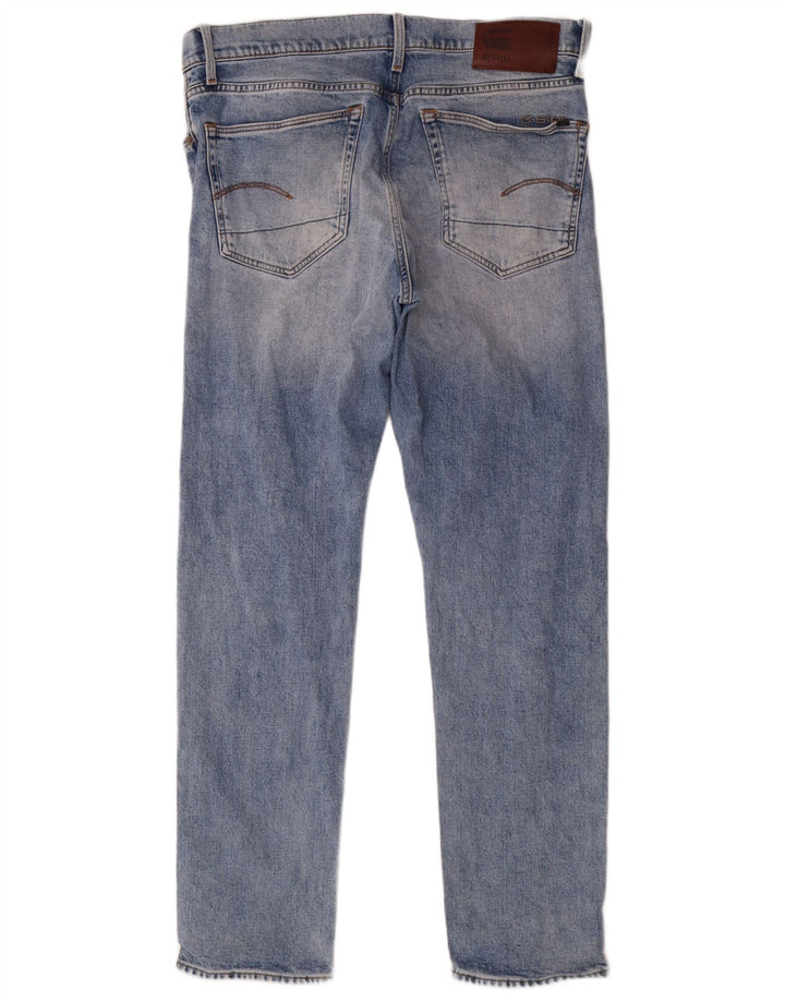 G-Star Herren Slim Jeans W33 L32 Blaue Baumwolle