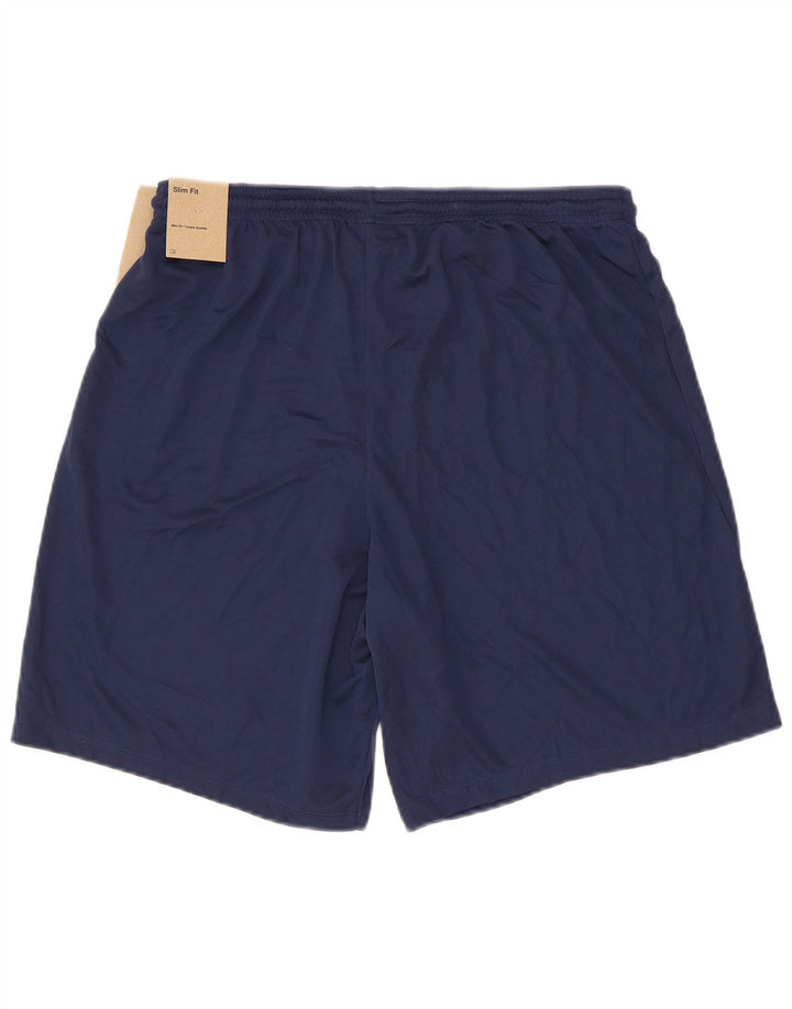 Nike Herren Dri Fit Sportshorts, groß, marineblaues Polyester
