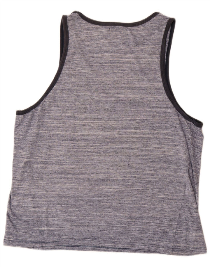 Pierre Cardin Herren-Weste, Top, 2XL, blau gefleckte Baumwolle