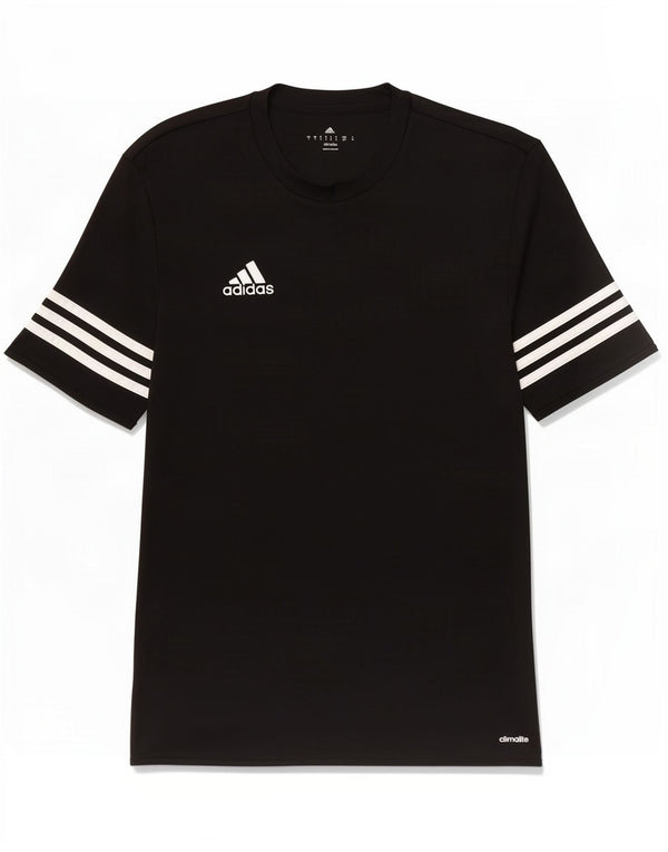 Adidas Mens Climalite T-Shirt Top Small Black Polyester