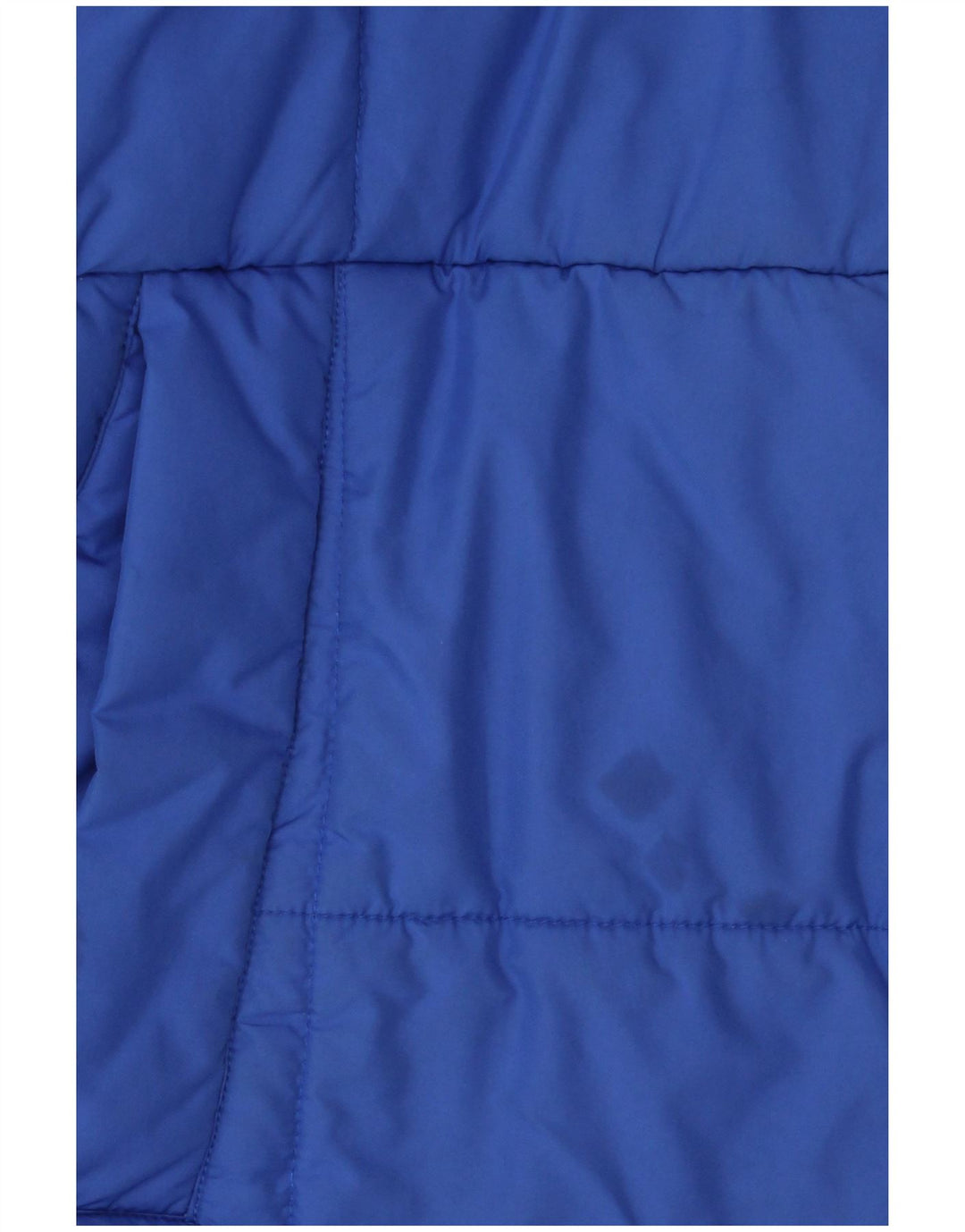 Adidas Wattierte Jacke mit Kapuze für Jungen, 15–16 Jahre, blaues Colourblock-Polyester