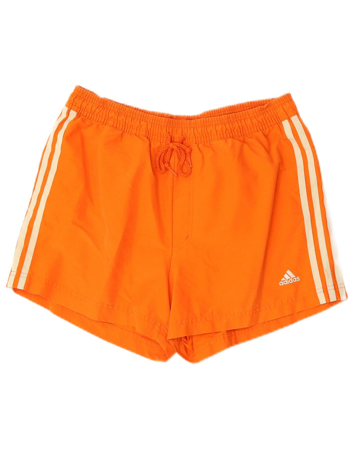 ADIDAS Herren Sportshorts Mittelorange Polyester