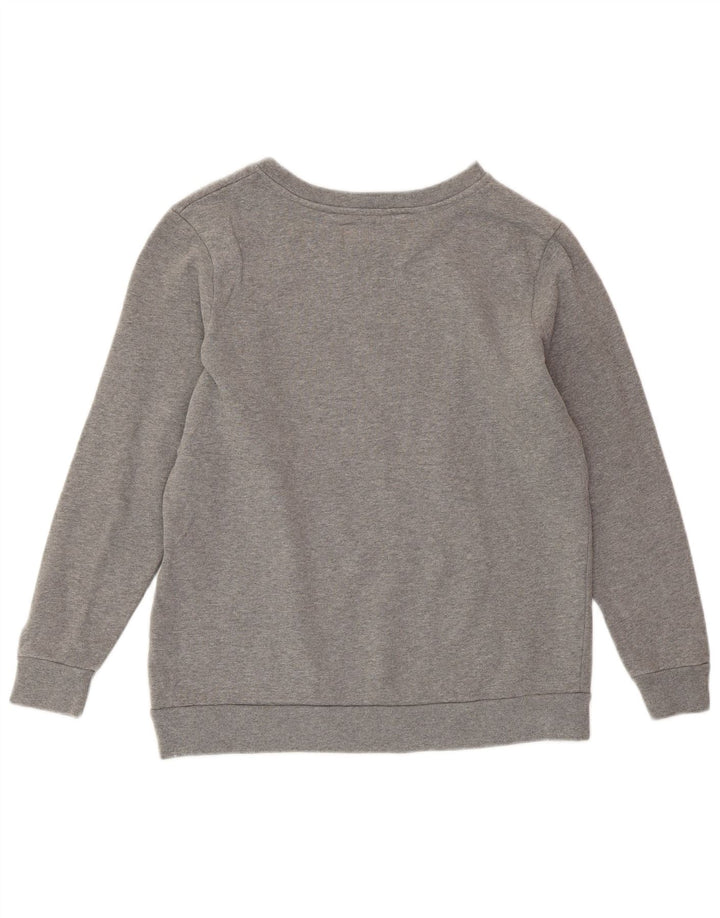 CALVIN KLEIN JEANS Damen-Sweatshirt in Übergröße, Gr. 6, XS, Grau meliert