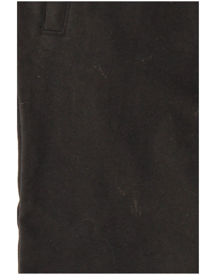 Adidas Damen Trainingshose UK 8 Small Schwarz Baumwolle