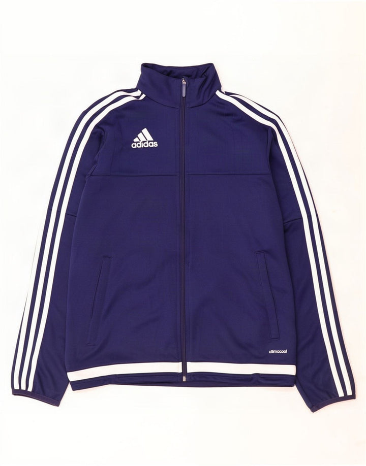 Adidas Herren Climacool Trainingsanzug Top Jacke XS Marineblau Farbblock