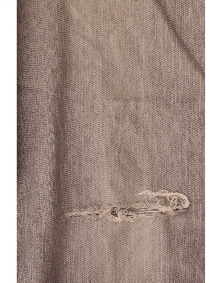 Marks & Spencer Herren Blue Harbor Straight Jeans W34 L29 Graue Baumwolle