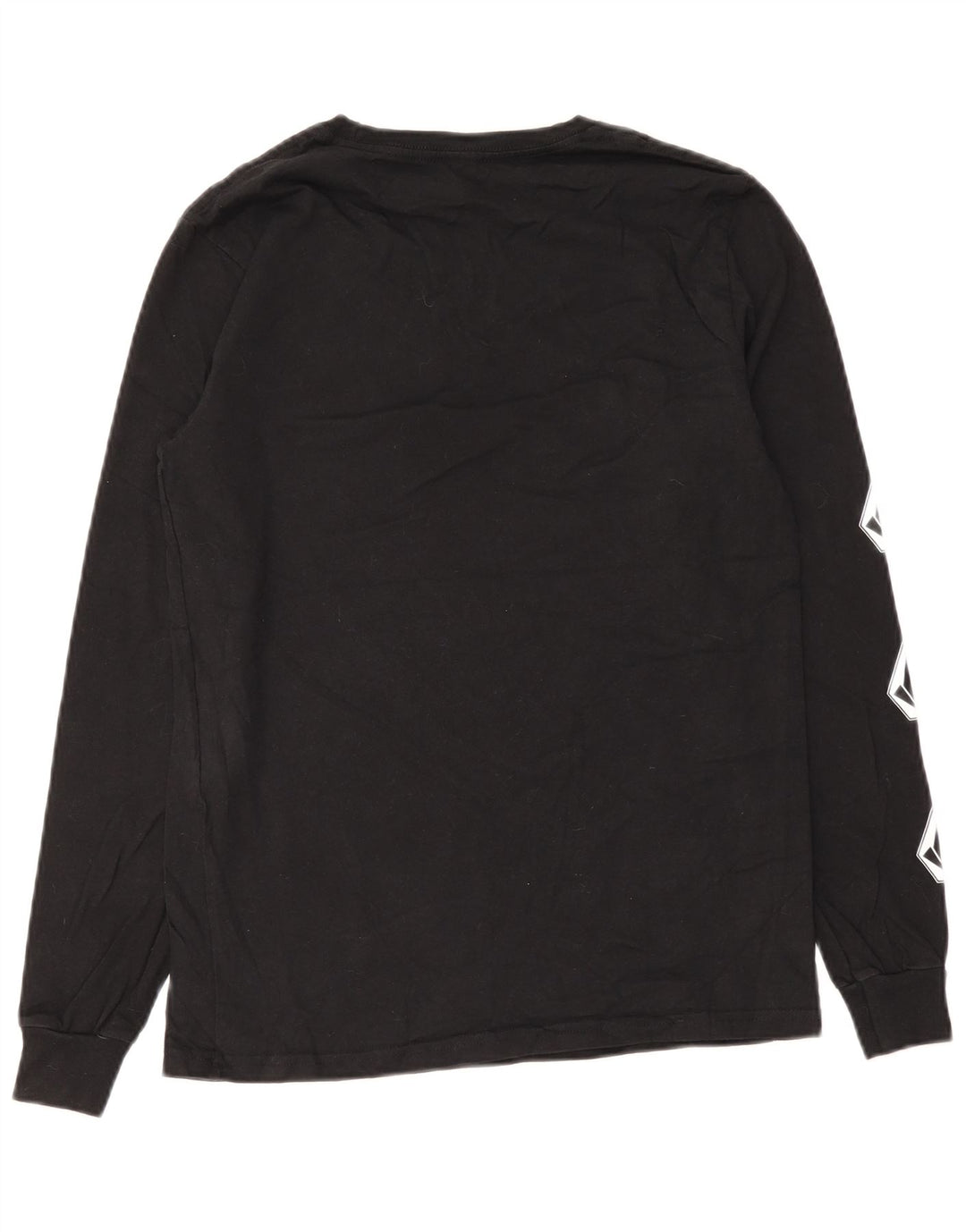 Volcom Herren Graphic Top Langarm Small Schwarz Baumwolle