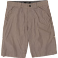 55DSL Herren-Chinoshorts W29 Mittelgraue Nadelstreifen-Baumwolle