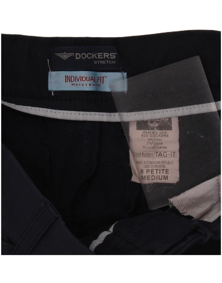 Dockers Damen-Stretch-Freizeithose US 6 Medium W30 L29 Marineblau