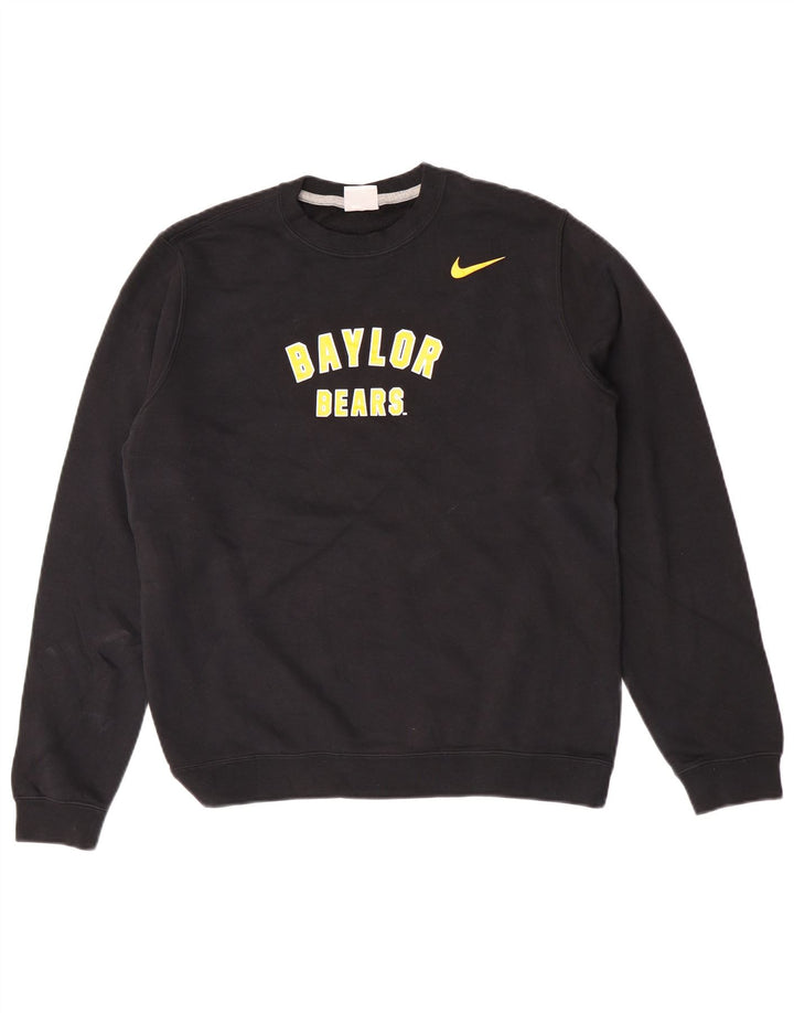 Nike Herren Baylor Bears Grafik-Sweatshirt, Pullover, Größe S, Schwarz, Baumwolle
