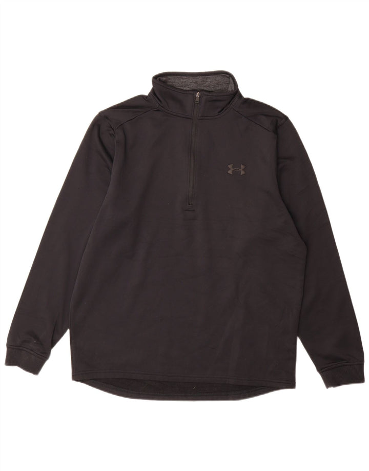 UNDER ARMOUR Herren Cold Gear Loose Fit Sweatshirt Pullover Medium Schwarz