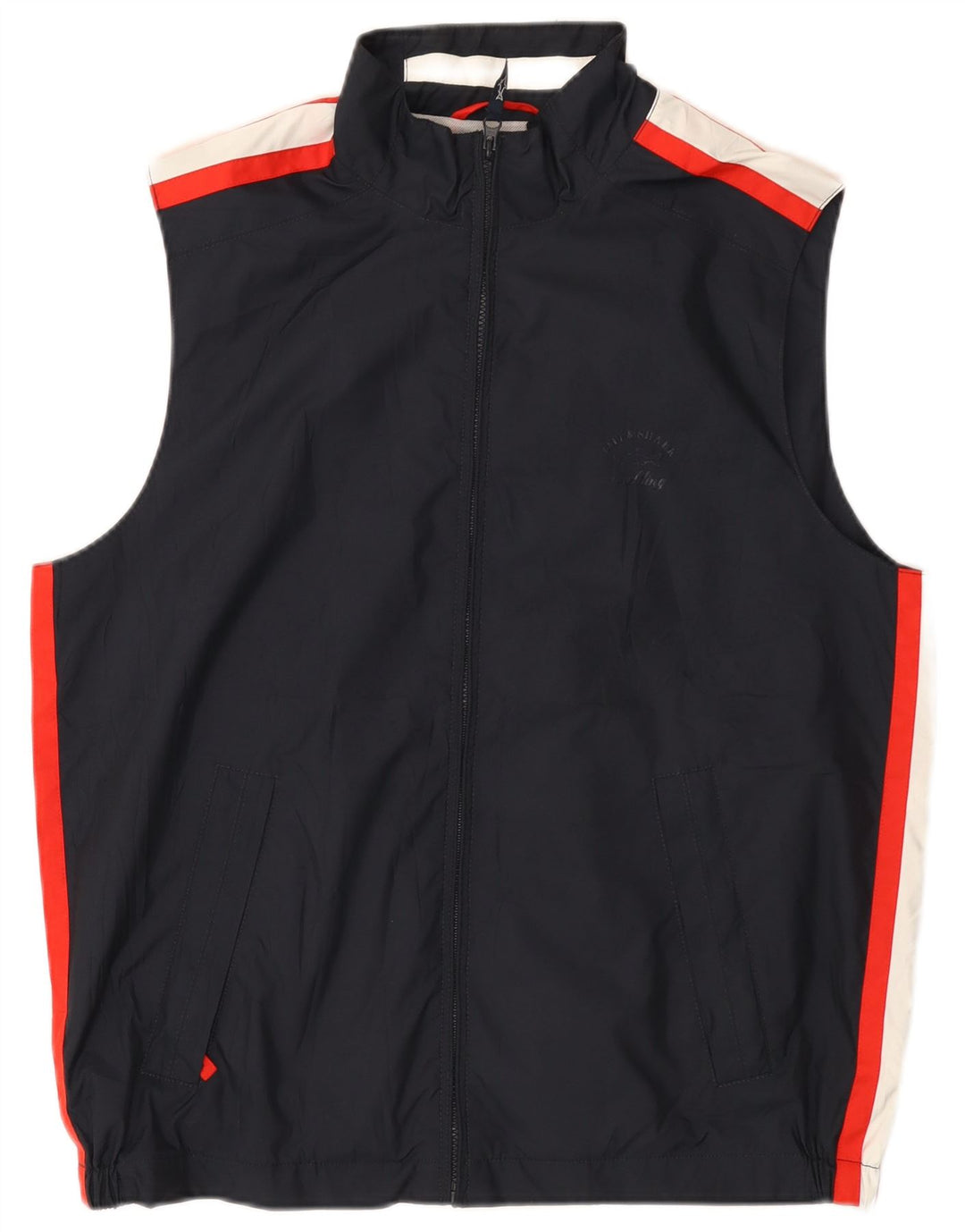 Paul & Shark Herren-Trainingsanzug-Top-Jacke, mittelgroß, Marineblau, Farbblock