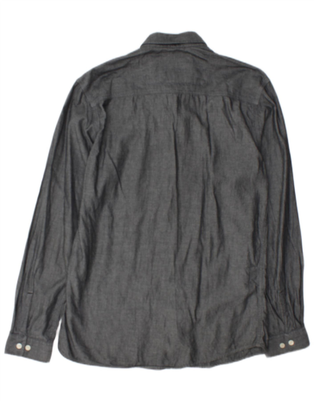 Jack & Jones Herrenhemd aus mittelgrauer Baumwolle