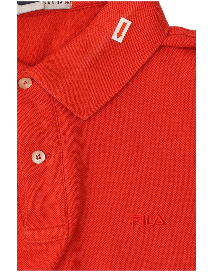 FILA Herren Poloshirt IT 48 Mittelrot