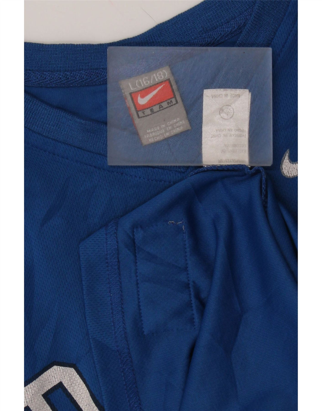 Nike Jungen Grafik-Weste-Top, 12–13 Jahre, groß, blaues Polyester