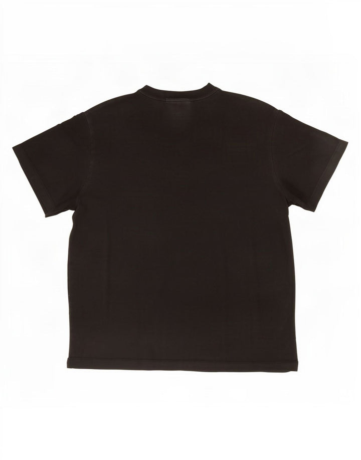Nike Herren T-Shirt Top Medium Schwarz Baumwolle