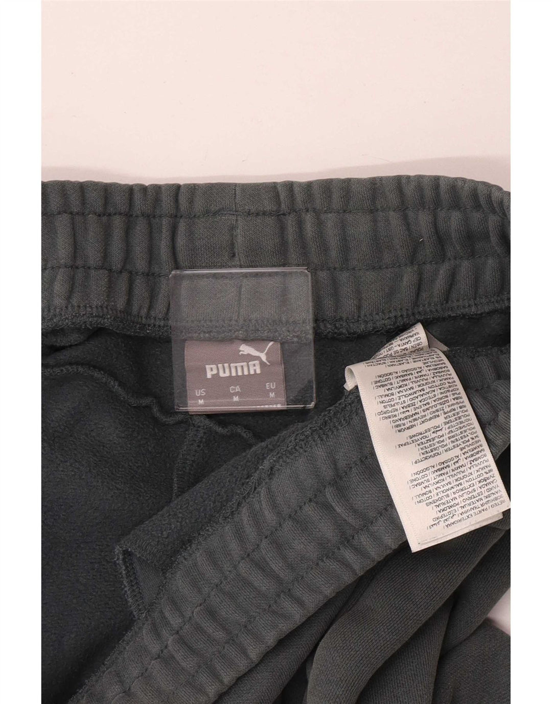 Puma Herren-Trainingshose, Jogginghose, mittelgrün, Baumwolle