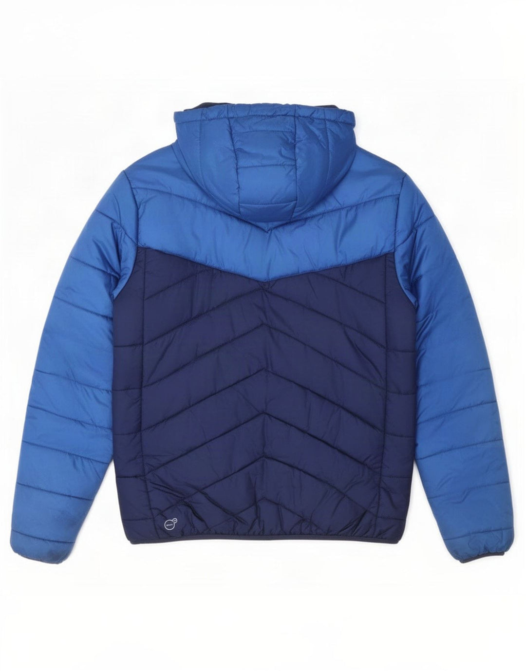 Puma Herren-Jacke mit Kapuze, gepolstert, Größe 38, Mittel, Marineblau, Farbblock