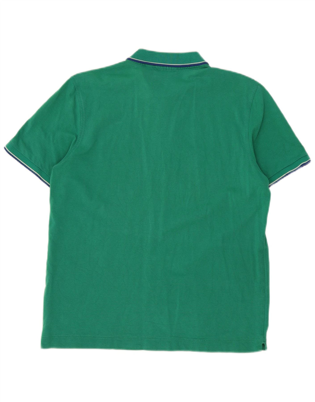 LACOSTE Herren-Poloshirt, Größe 5, große grüne Baumwolle