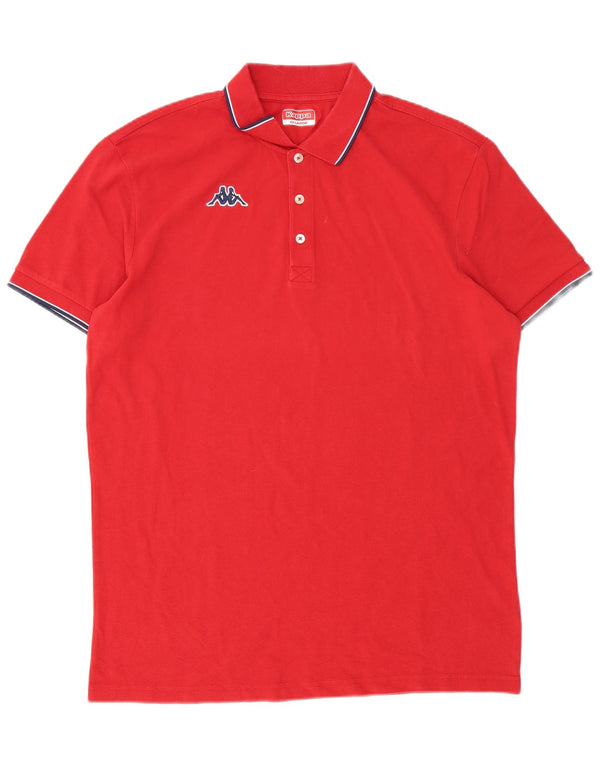 Kappa Herren Poloshirt 2XL Rot