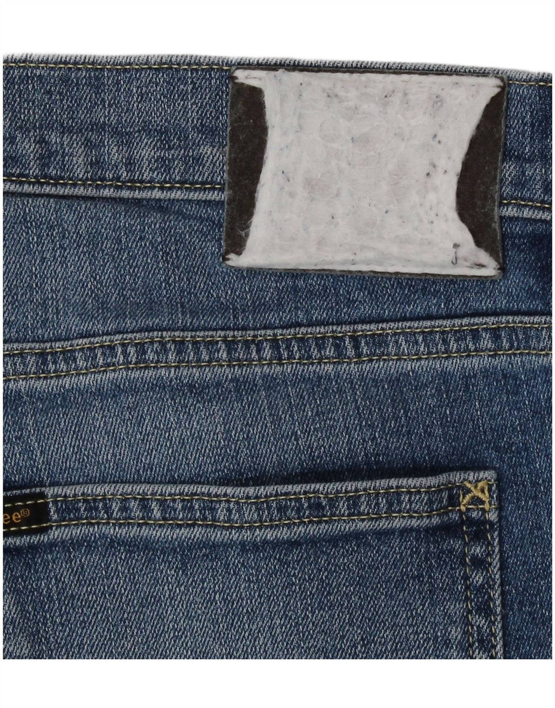 Lee Herren Luke Slim Jeans W33 L32 Blaue Baumwolle