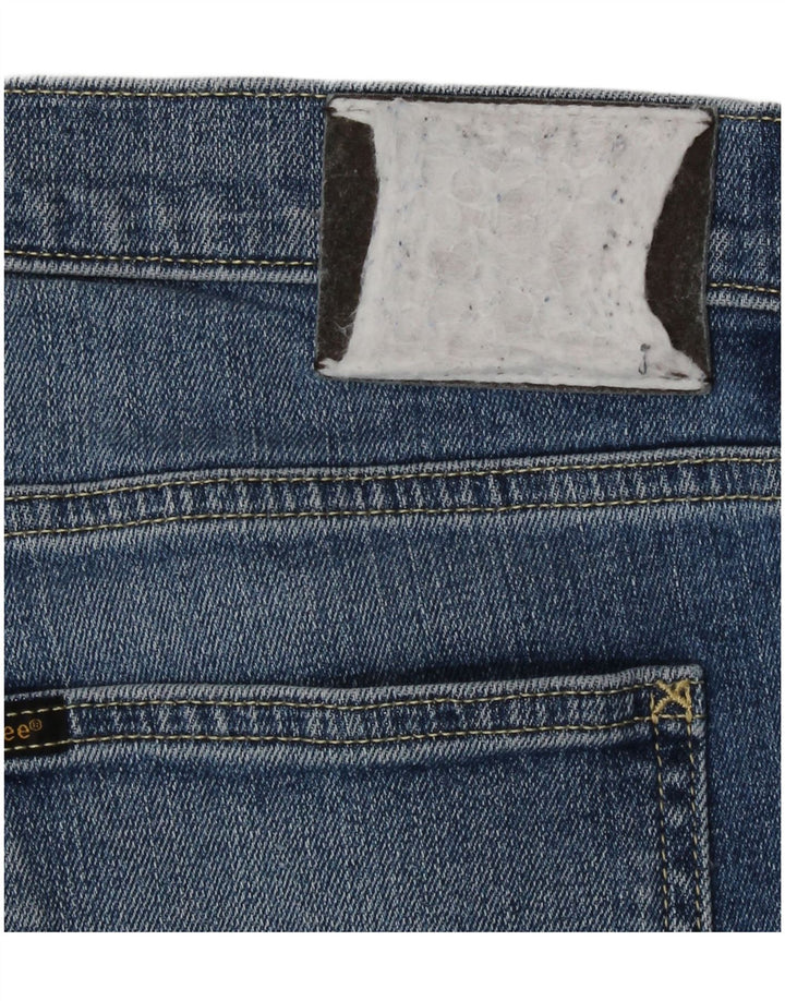 Lee Herren Luke Slim Jeans W33 L32 Blaue Baumwolle