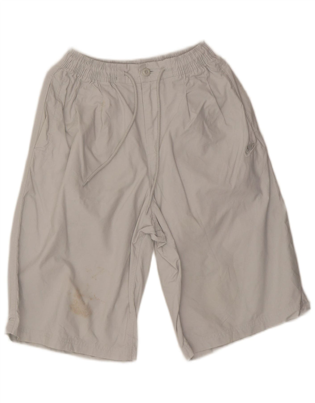 Nike Herren-Chinoshorts mit übergroßen Pegged-Motiven, XS, W26, weiße Baumwolle