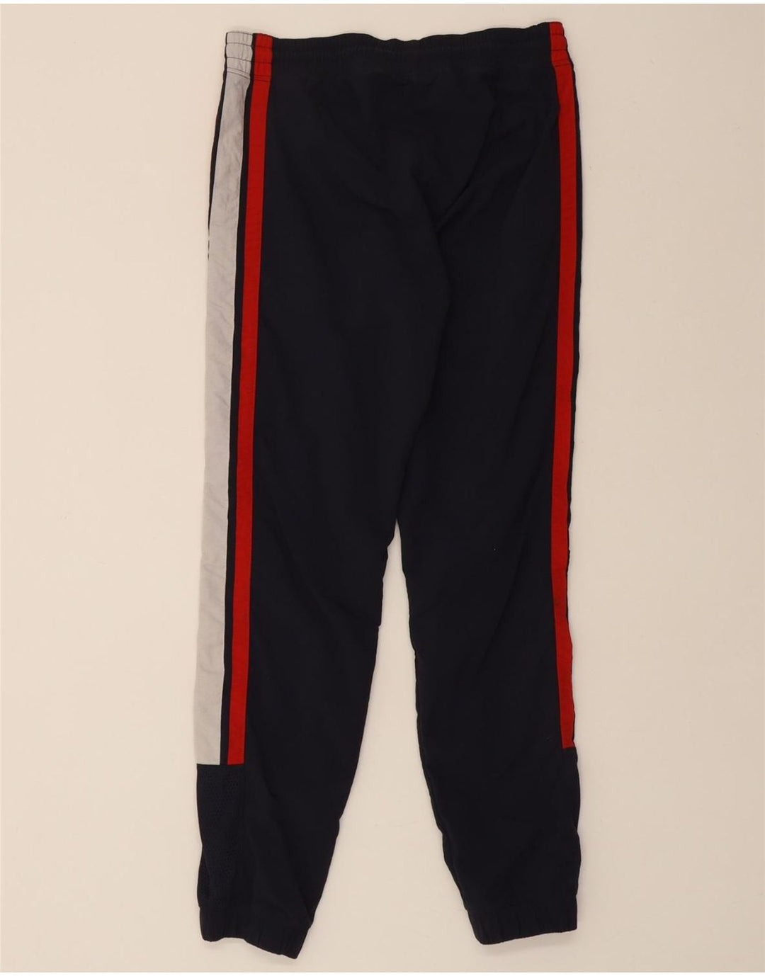 CHAMPION Mens Tracksuit Trousers Joggers Small Navy Blue Colourblock Vintage Champion and Second-Hand Champion from Messina Hembry 