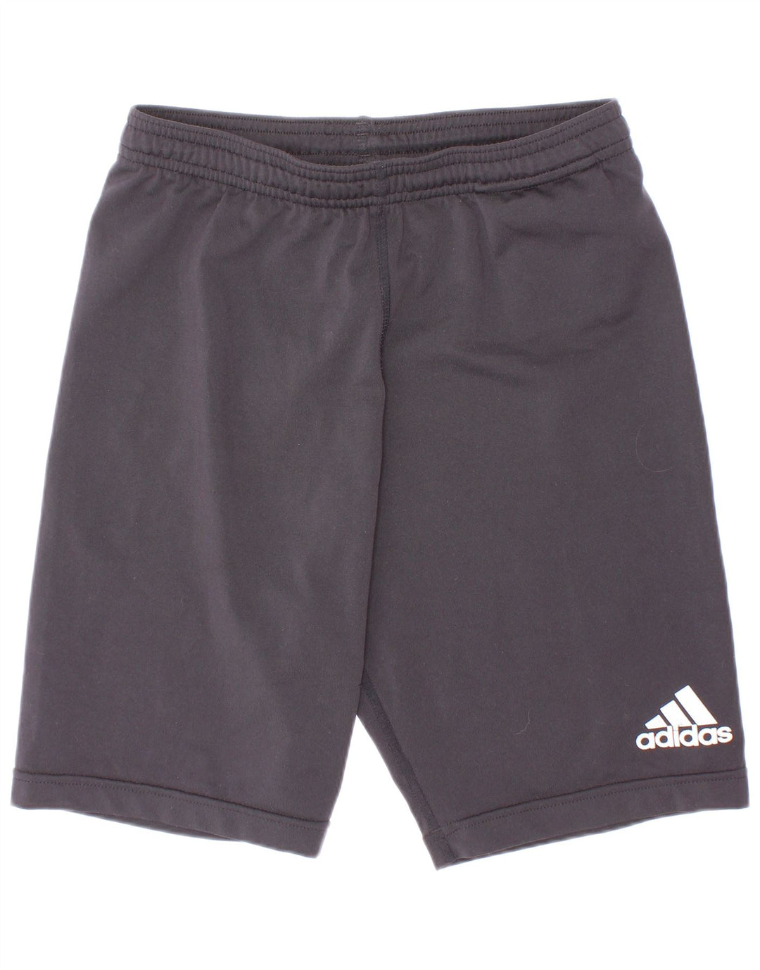 Adidas Sportshorts für Jungen, 10–11 Jahre, graues Polyester