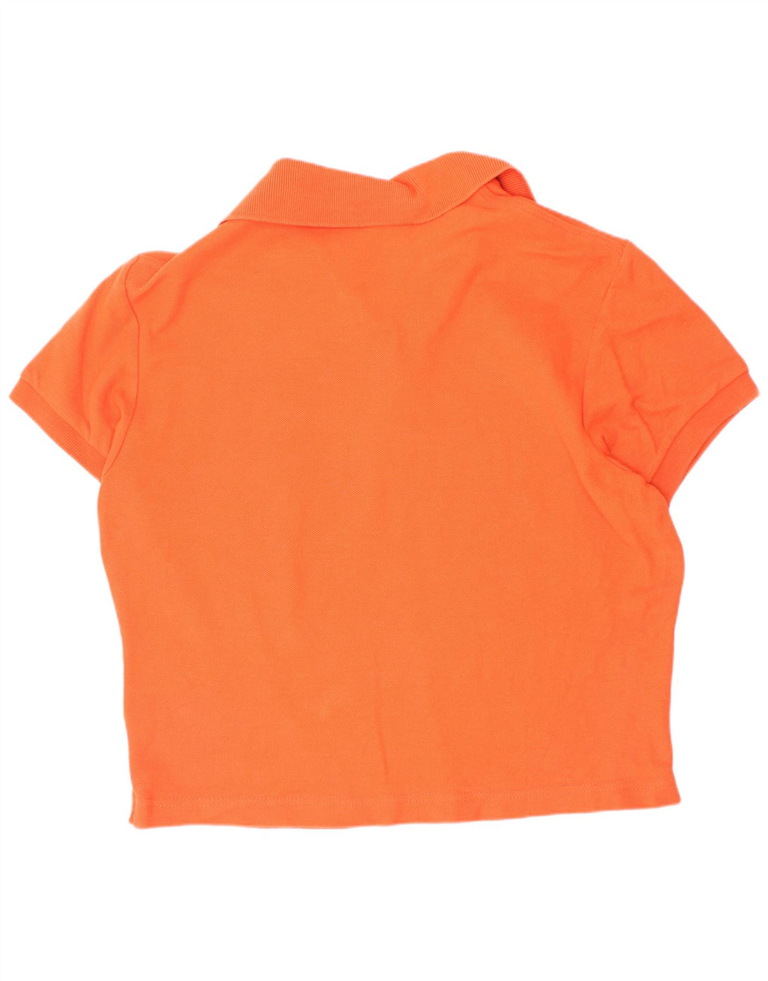 Fila Damen Crop Poloshirt IT 44 Mittelorange