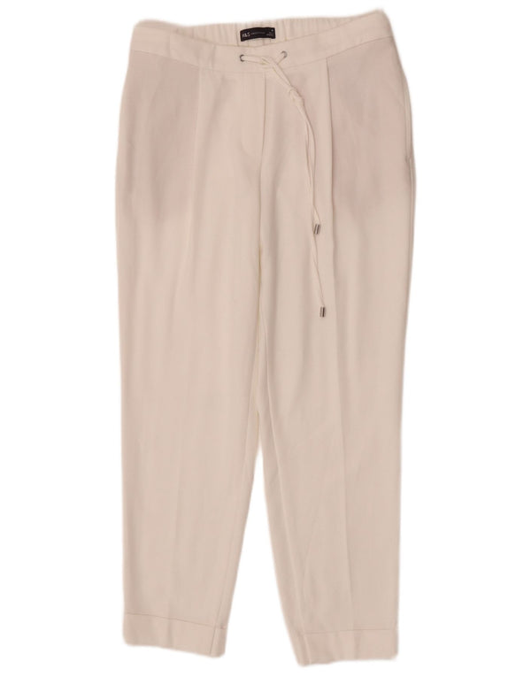 Marks & Spencer Herren Tapered Chinohose UK 10 Small W26 L25 Weiß