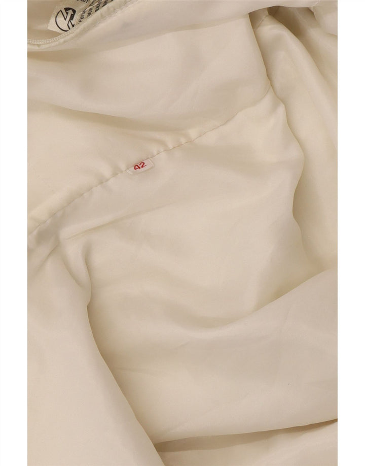 Schöffel Damen Windjacke IT 42 Medium Off White Polyamid