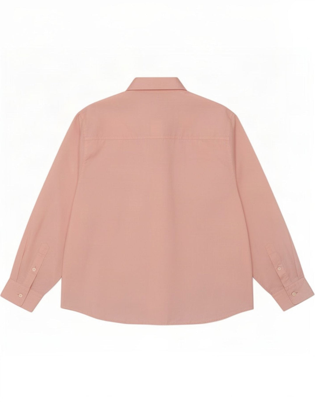 Vintage Damen Shirt UK 12 Mittelrosa Polyester