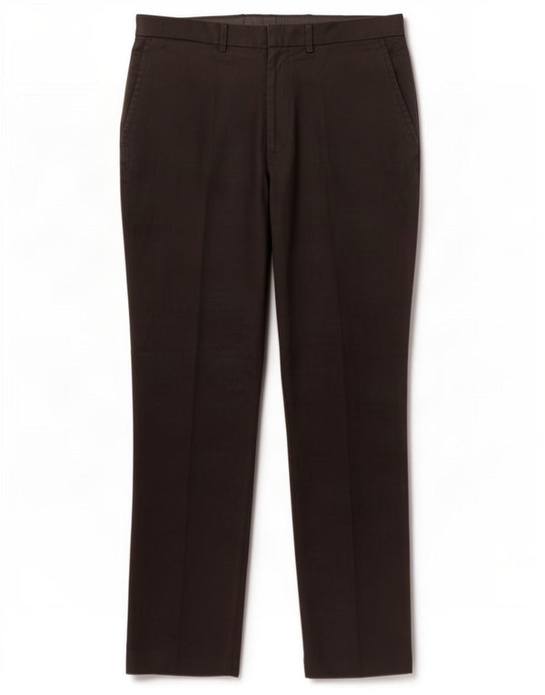 Gerade Herren-Anzughose von Marks & Spencer, W32, L31, schwarzes Polyester