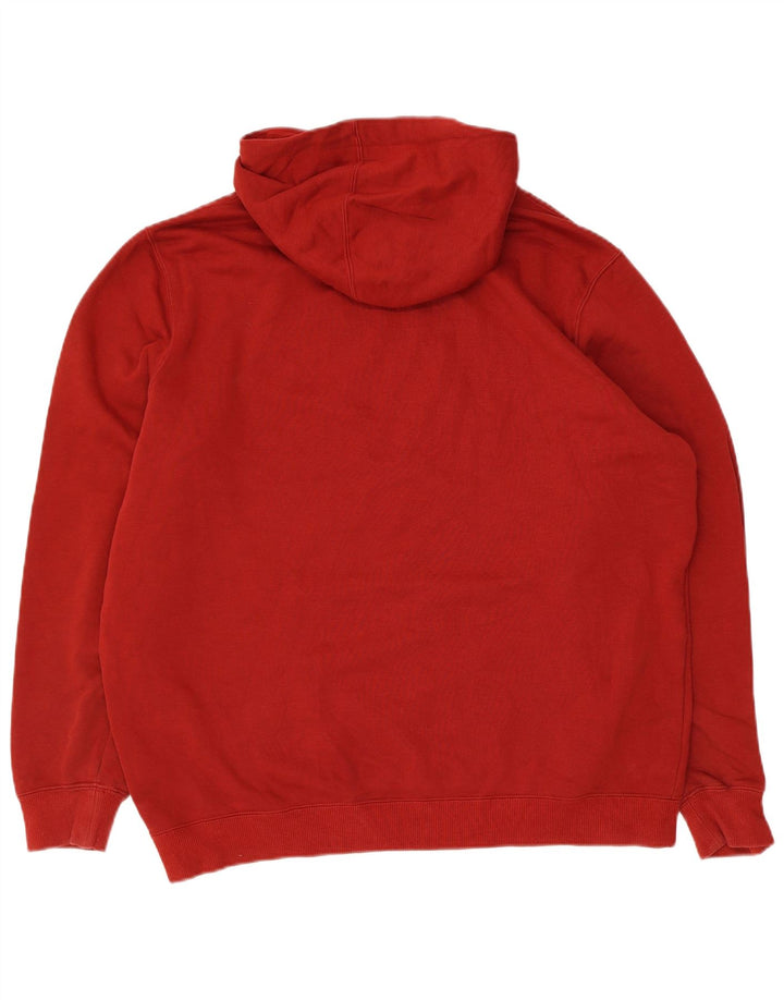 Puma Herren Graphic Hoodie Pullover Große rote Baumwolle