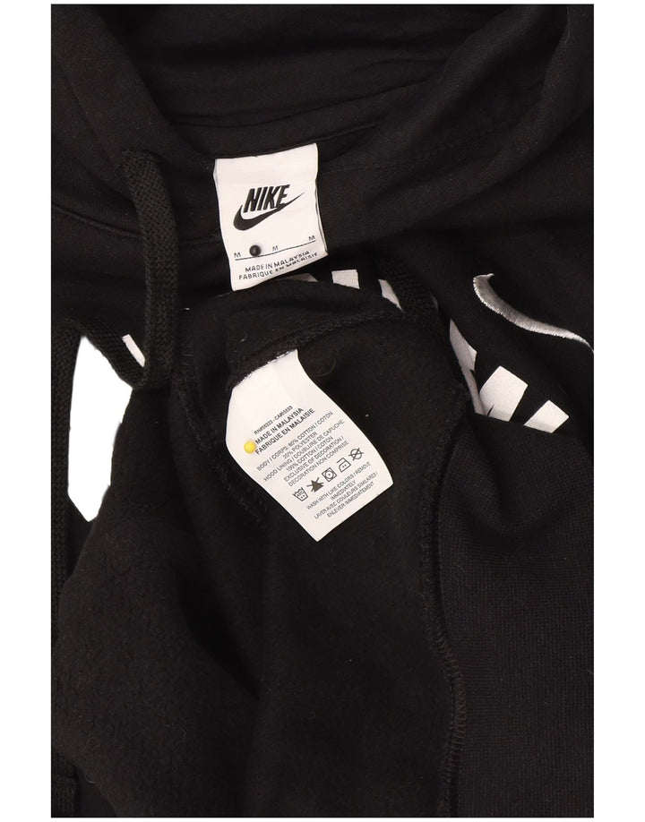 Nike Herren-Kapuzenpullover mit Grafik, mittelschwarz, Baumwolle
