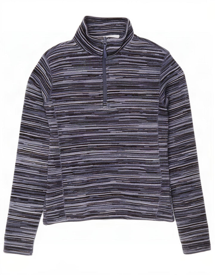 Mountain Warehouse Damen-Pullover mit Reißverschluss am Hals, Gr. 10, Marineblau