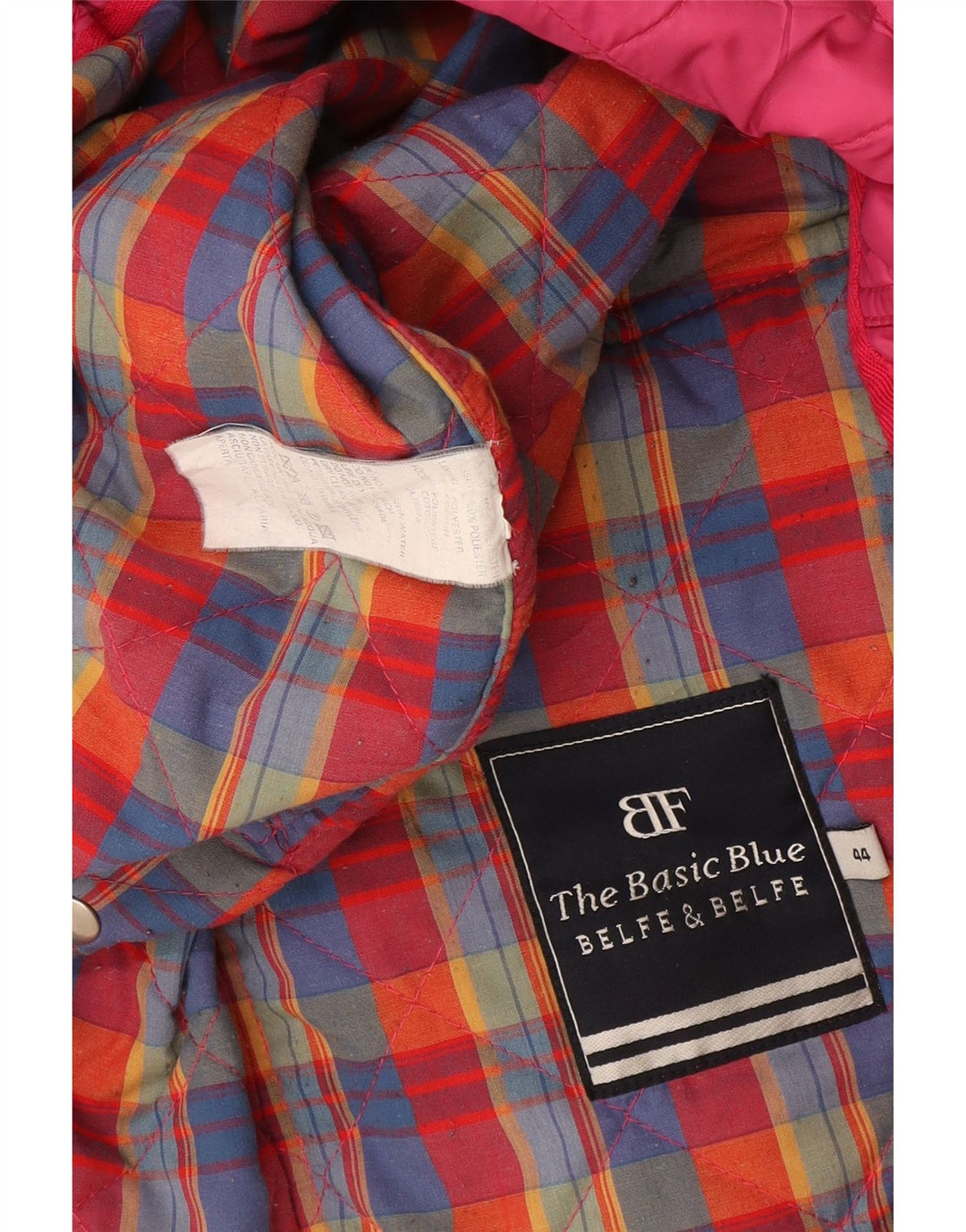 Belfe & Belfe Damen Übergroßer Steppmantel IT 44 Mittelrosa Polyester